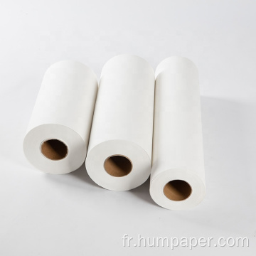 100 g de papier sublimation à sec rapide rouleaux jumbo